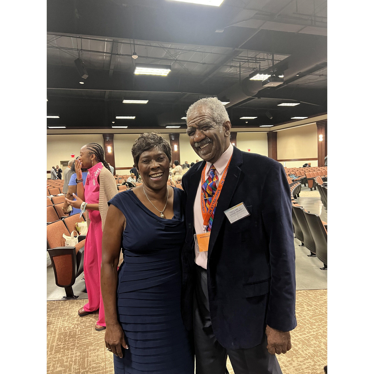 Their first Regional convention as an engaged couple. Look at those beautiful smiles!