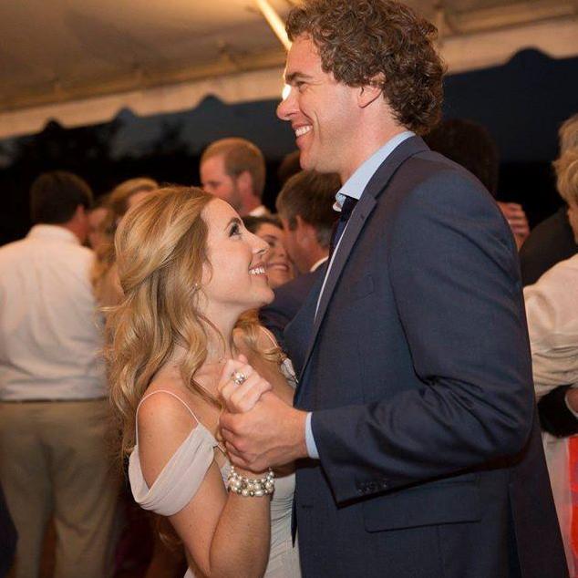 Dancing at Ashten's best friend's wedding