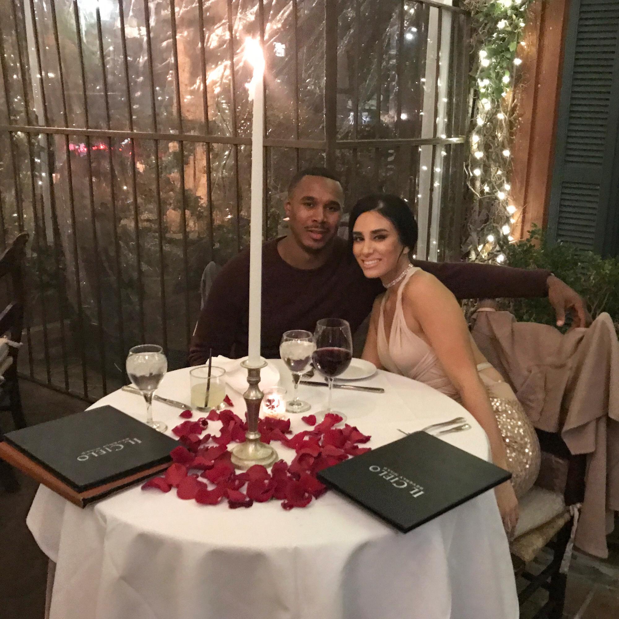 Sherry's Birthday Dinner at the super romantic restaurant, El Cielo