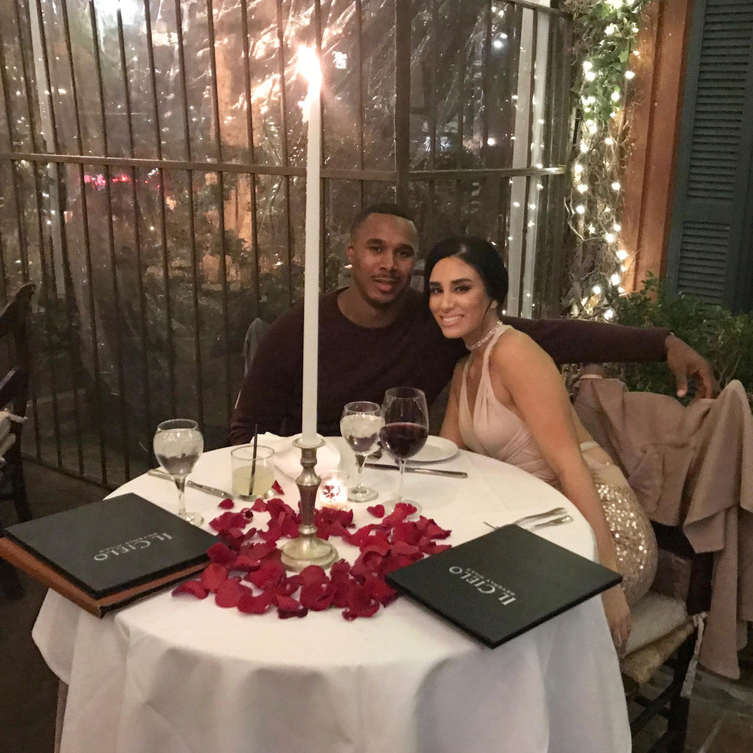 Sherry's Birthday Dinner at the super romantic restaurant, El Cielo