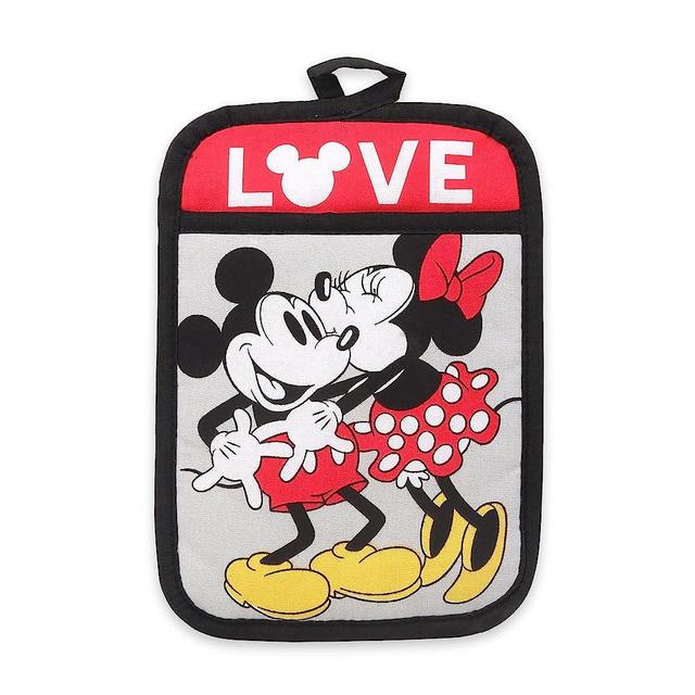 Open Road Brands Disney Mickey and Minnie Mouse Hot Pad - Adorable Mickey Mouse Pot Holder for Kitchen