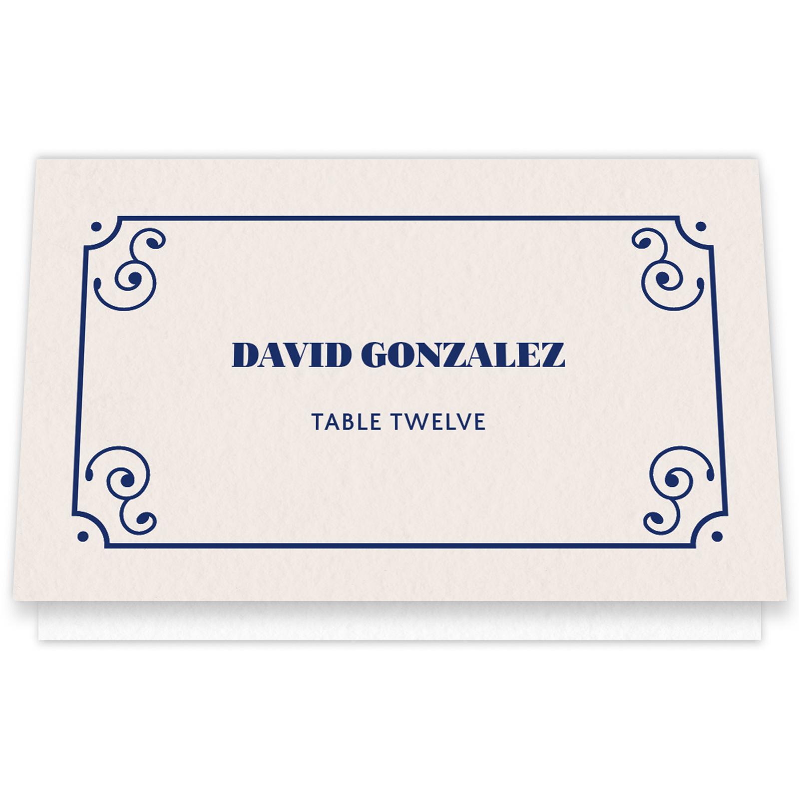 Place Card - Belcaro