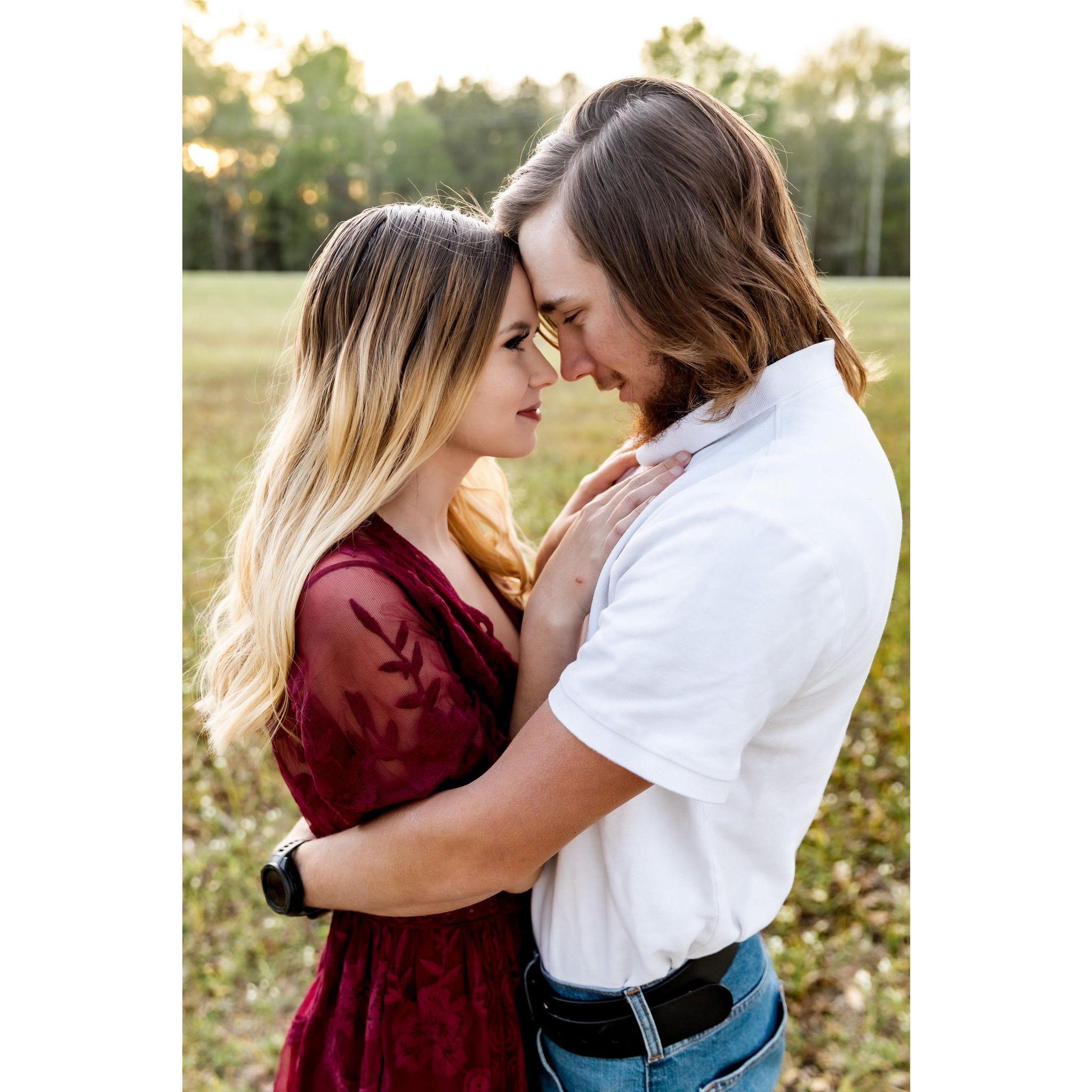 When I look into your eyes, I see my entire world.