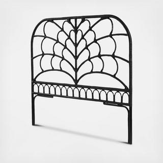 Rattan Fountain Headboard