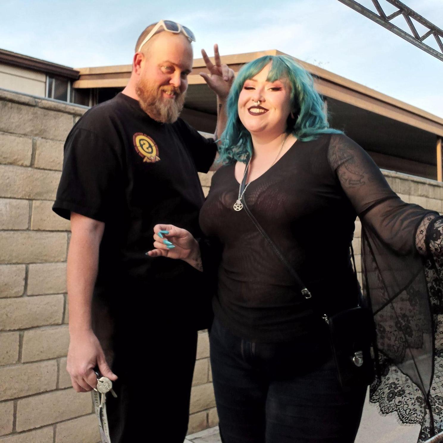 May 2022 we got our own place together, just us.  There was a pool in the back of the rental with barbecue grills and it was an amazing place to live.