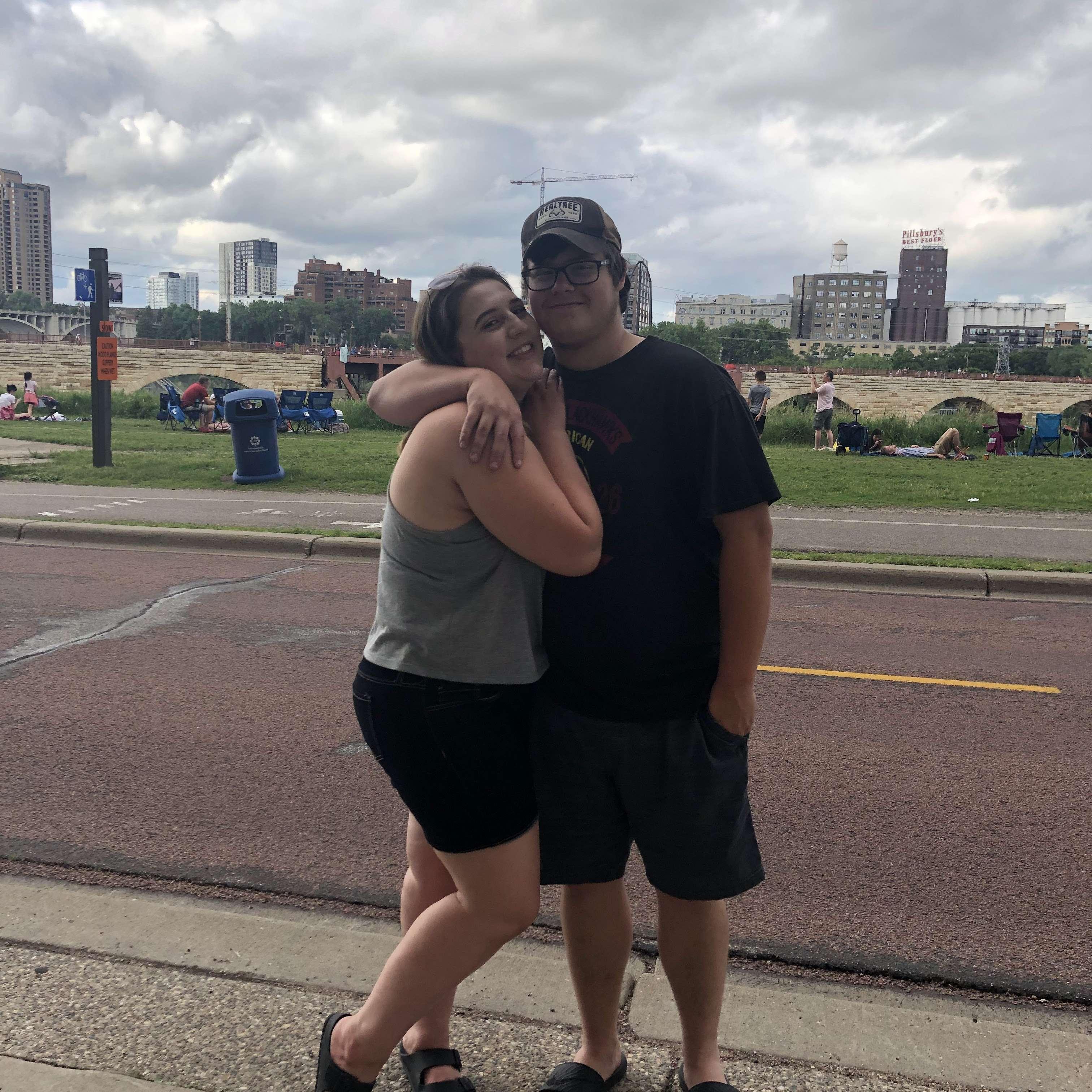 first road trip we took together 