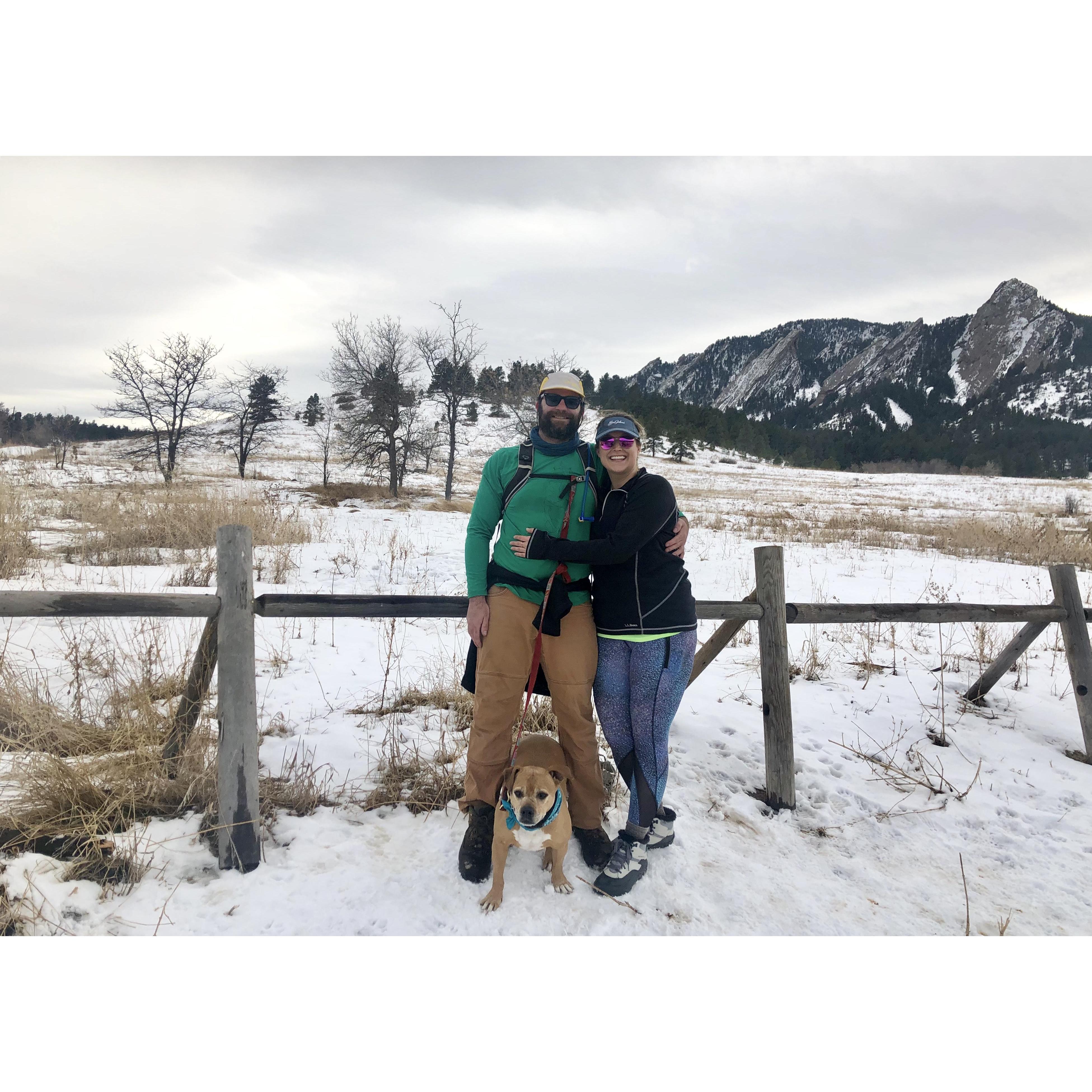 Hiking in Boulder