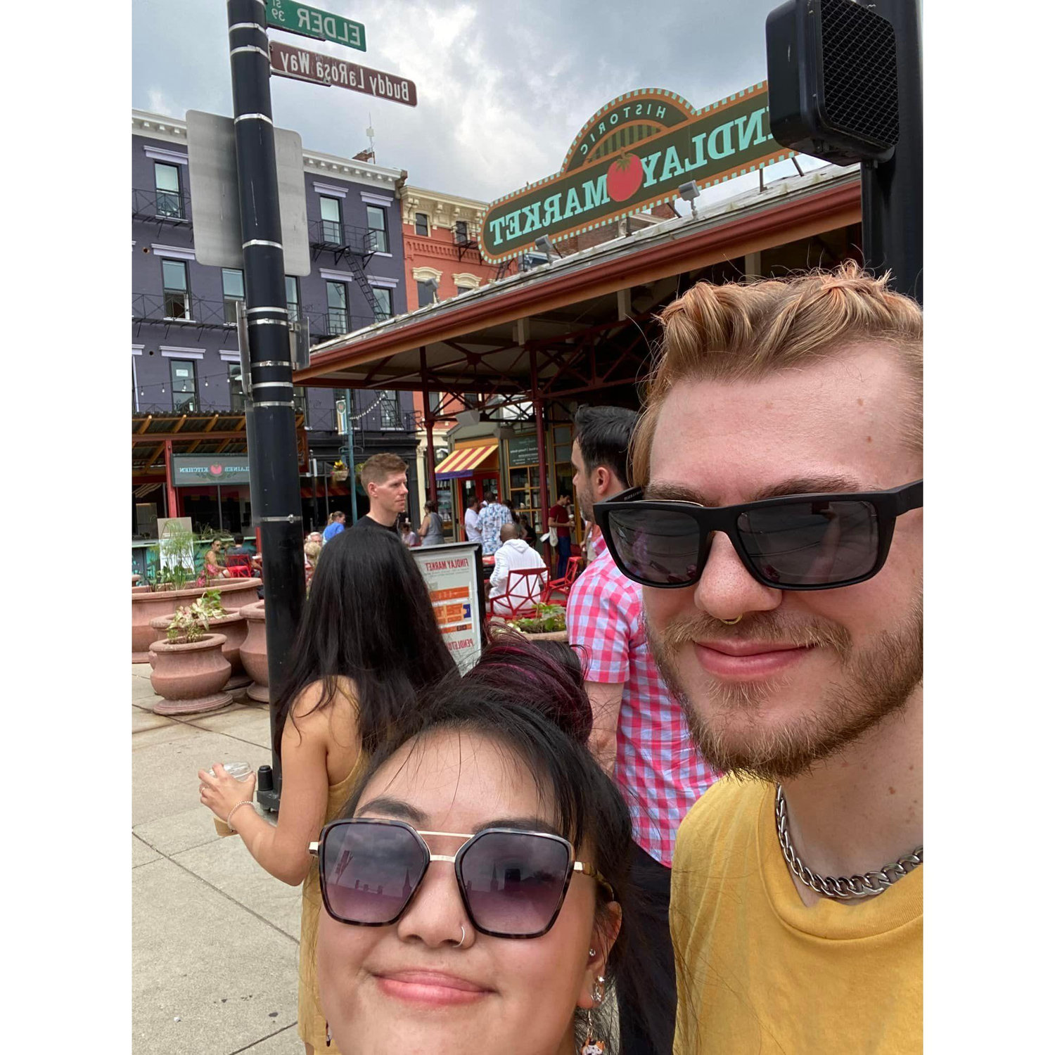 Cincinnati's Findlay Market is one of my favorite places to visit in the summer time. This was the first time we visited when I was in college.