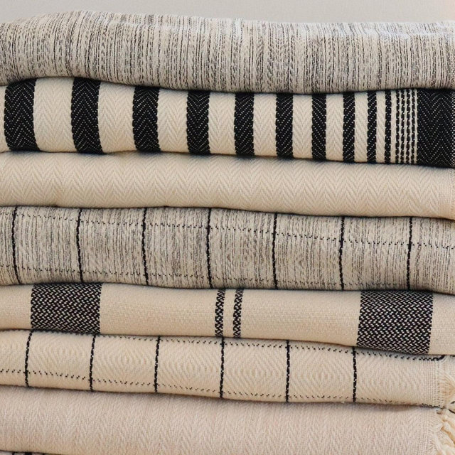 Turkish Cotton Bedspread Queen, Soft Organic Cotton Throw, Boho Bed Throw Blanket, Oversize Large Blanket, Lightweight Summer Coverlet