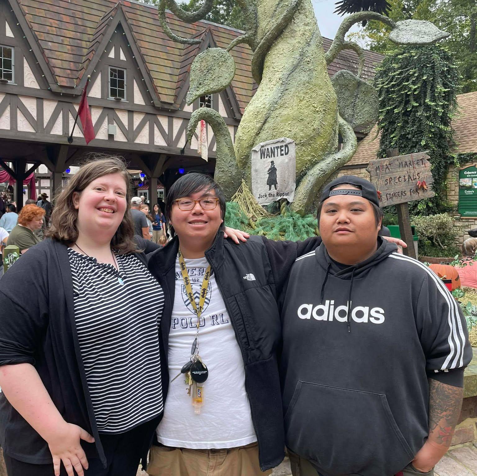 Hanging out at Busch Gardens