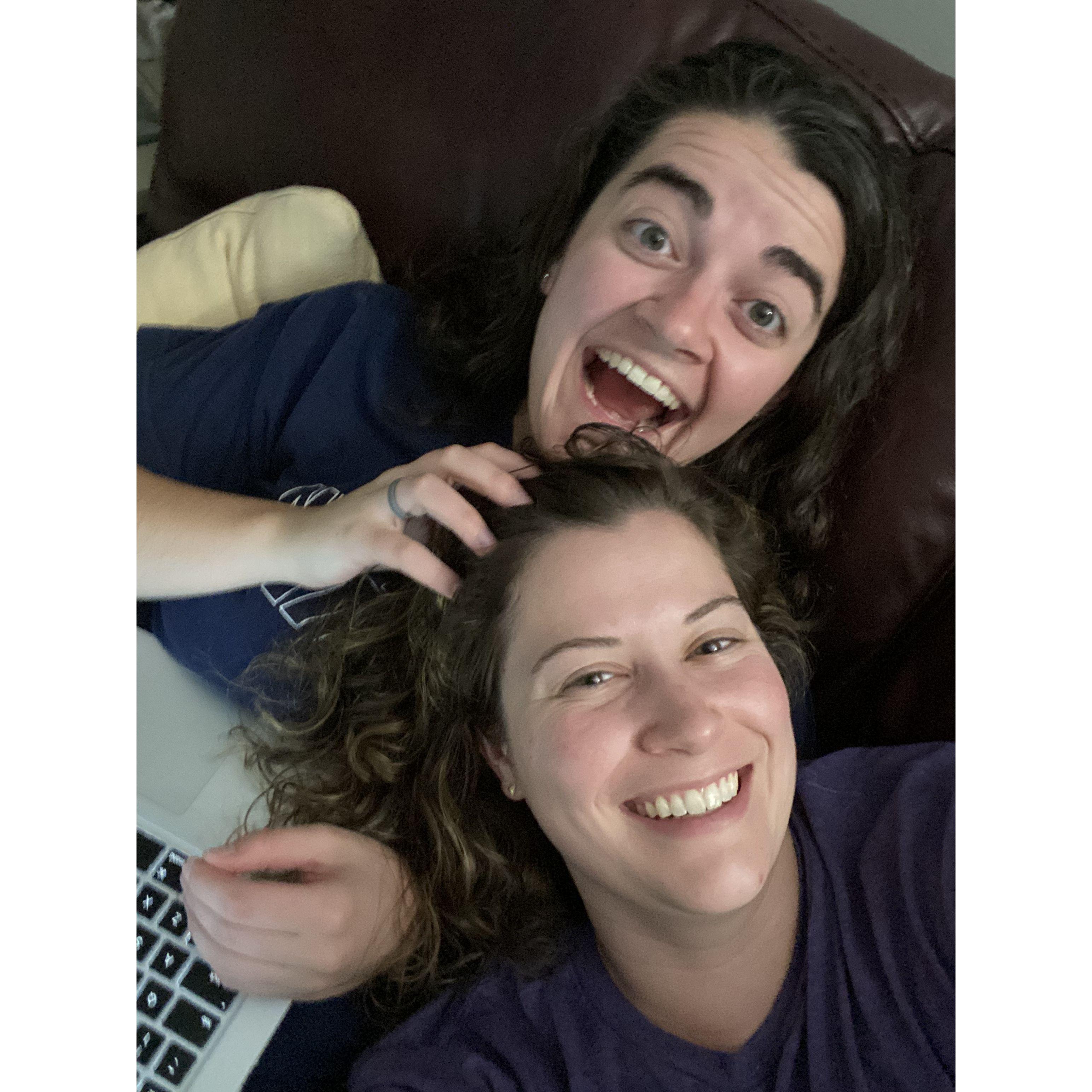 And all the snuggles in between