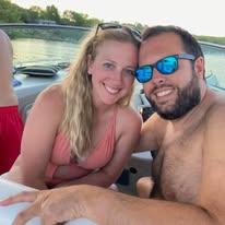 One of our happy places. Boating!! <3