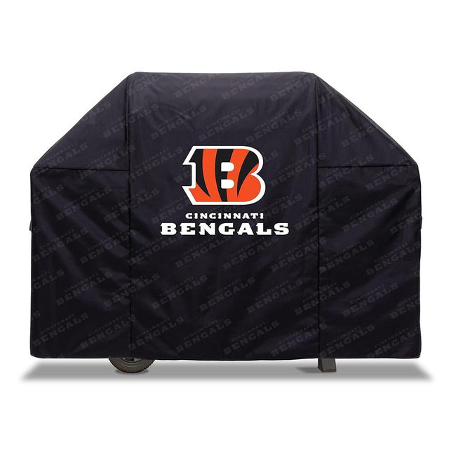 YouTheFan NFL Heavy Duty Waterproof Grill Cover – UV Resistant, Durable Polyester BBQ Cover, Weatherproof Protection for Outdoor Gas or Charcoal Grills, for Grills up to 5’ Wide