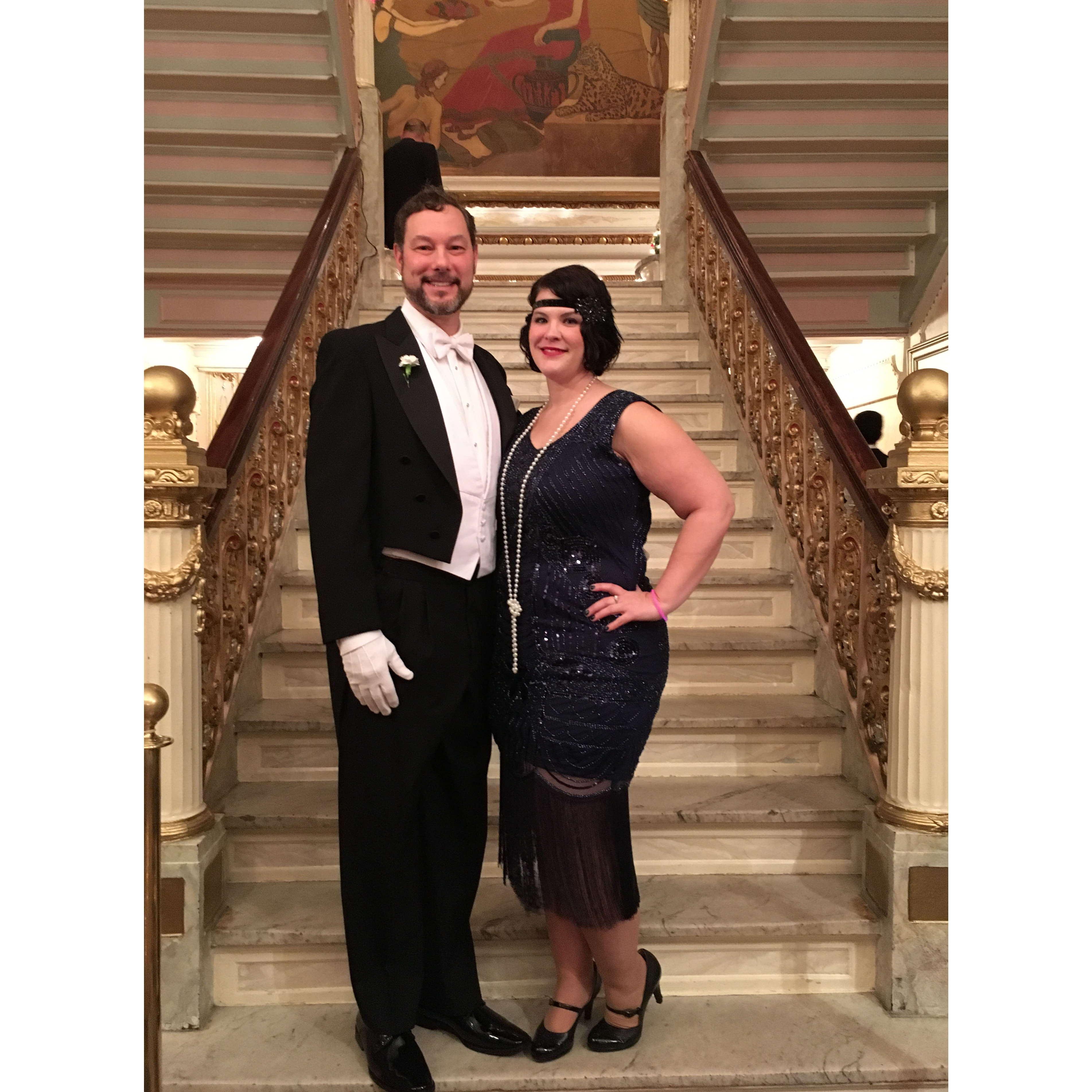 That time we got dressed up for New Years Eve
