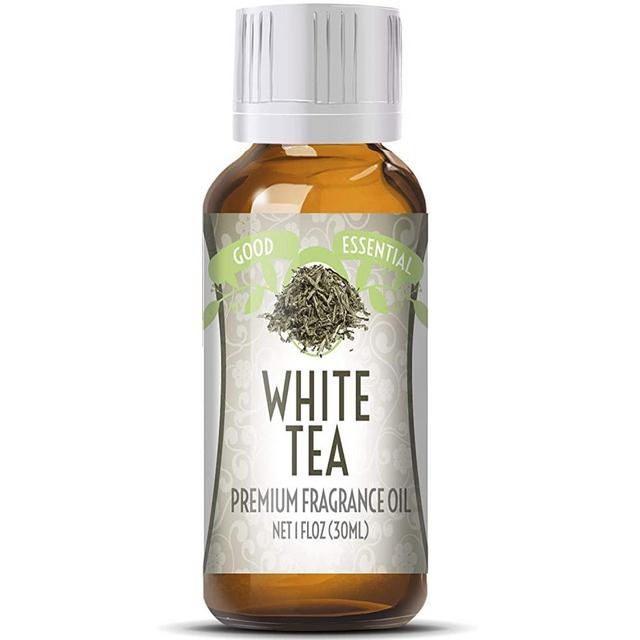 White Tea Scented Oil by Good Essential (Huge 1oz Bottle - Premium Grade Fragrance Oil) - Perfect for Aromatherapy, Soaps, Candles, Slime, Lotions, and More!