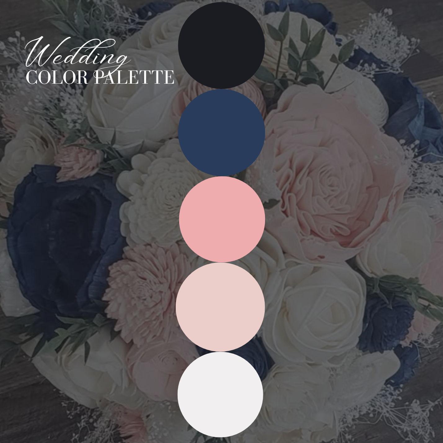 These colors will be reflected in our décor and details. Guests are not expected to match—please wear what makes you feel comfortable and confident as you celebrate with us.