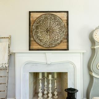 Casual Country Embossed Tin Wall Décor