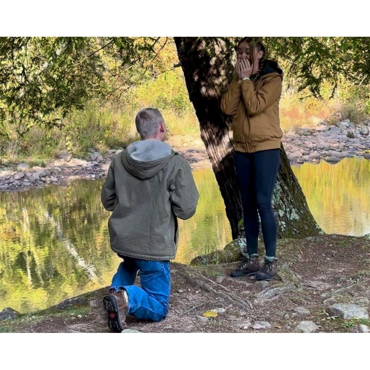 She said yes! (Oct. 13,2023)