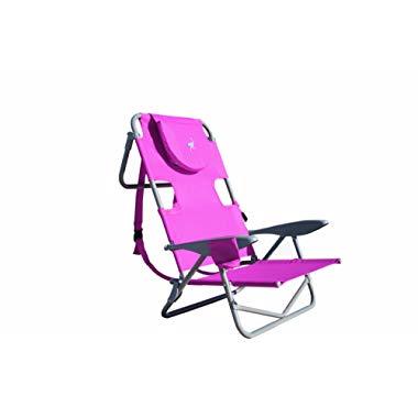 Ostrich On Your Back Chair, Pink