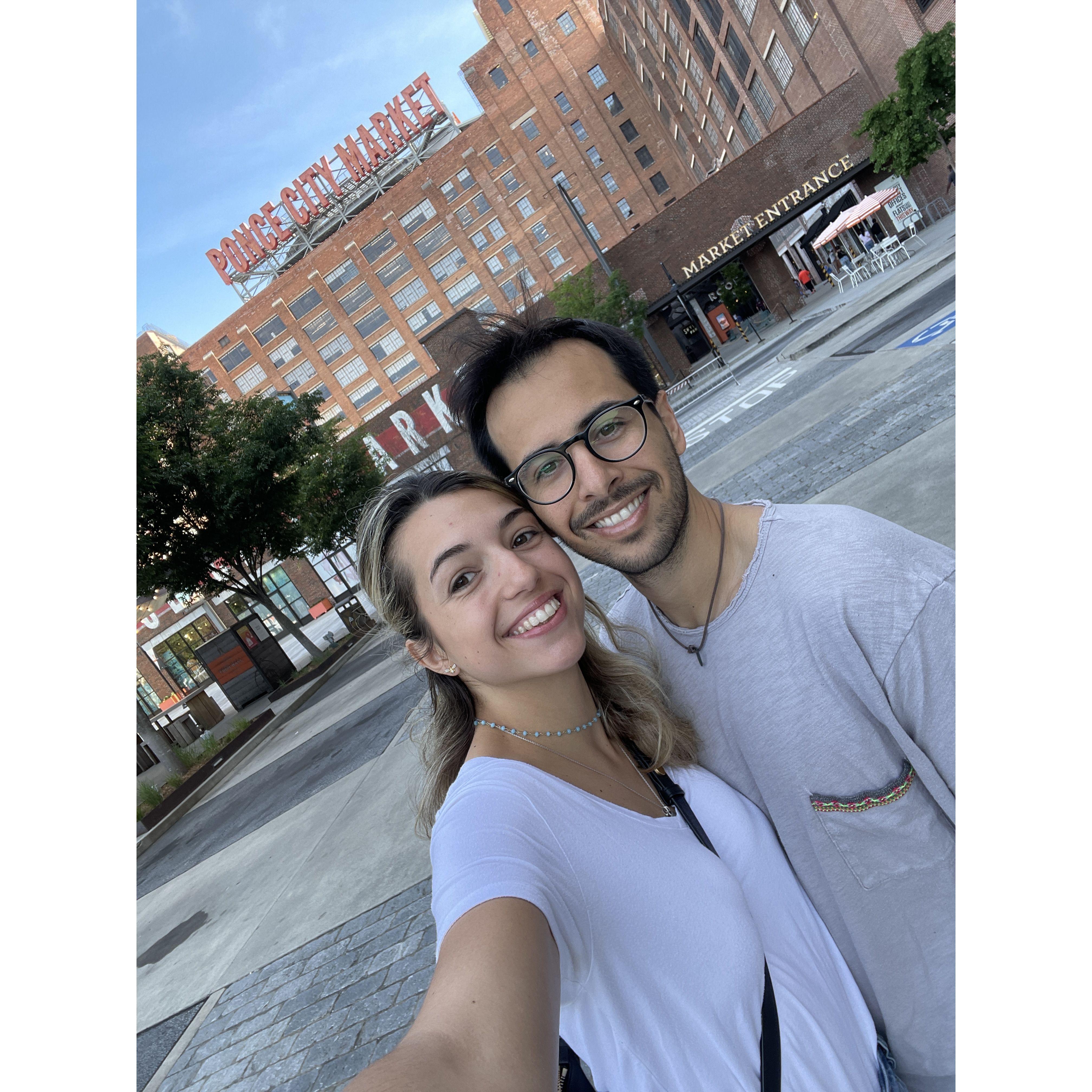 First time visiting Atlanta together