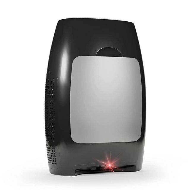 EyeVac Air- 2-in-1 Touchless Vacuum and HEPA Air Purifier for a Clean, Healthy Home - Tuxedo Black