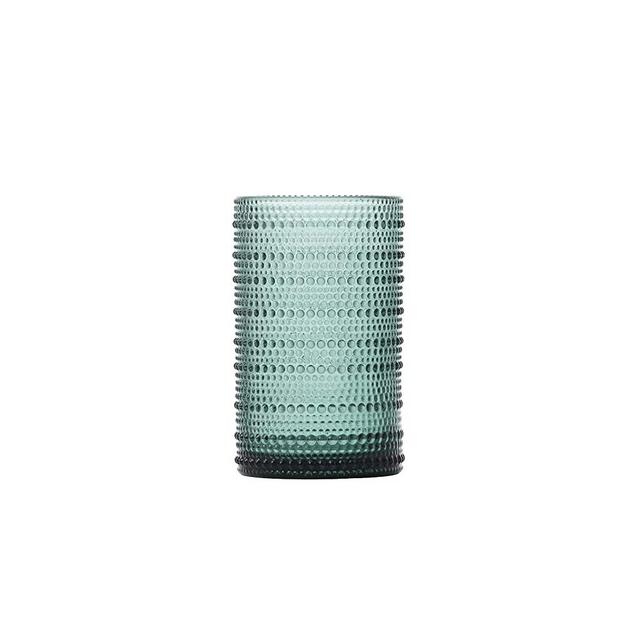 D&V By Fortessa Jupiter Iced Beverage Glass, 13 Ounce, Set of 6 (Sage)