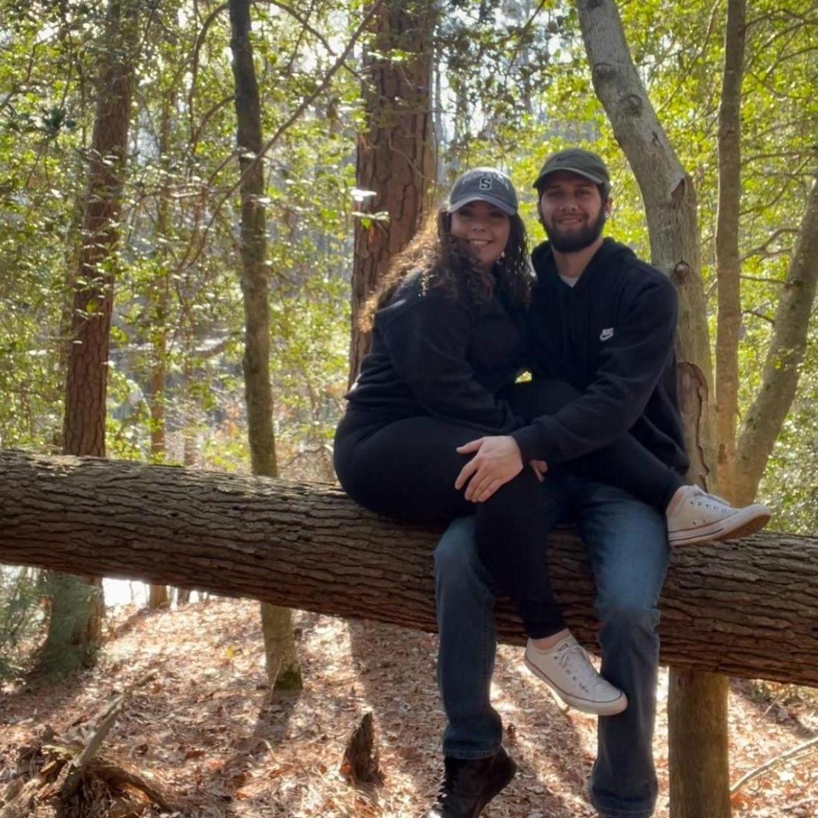 Fun fact: We love nature trails, outdoors and hiking. That's where Jake got his proposal idea!
