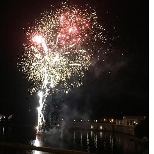 So the boy travels to the girl and there are immediate fireworks.