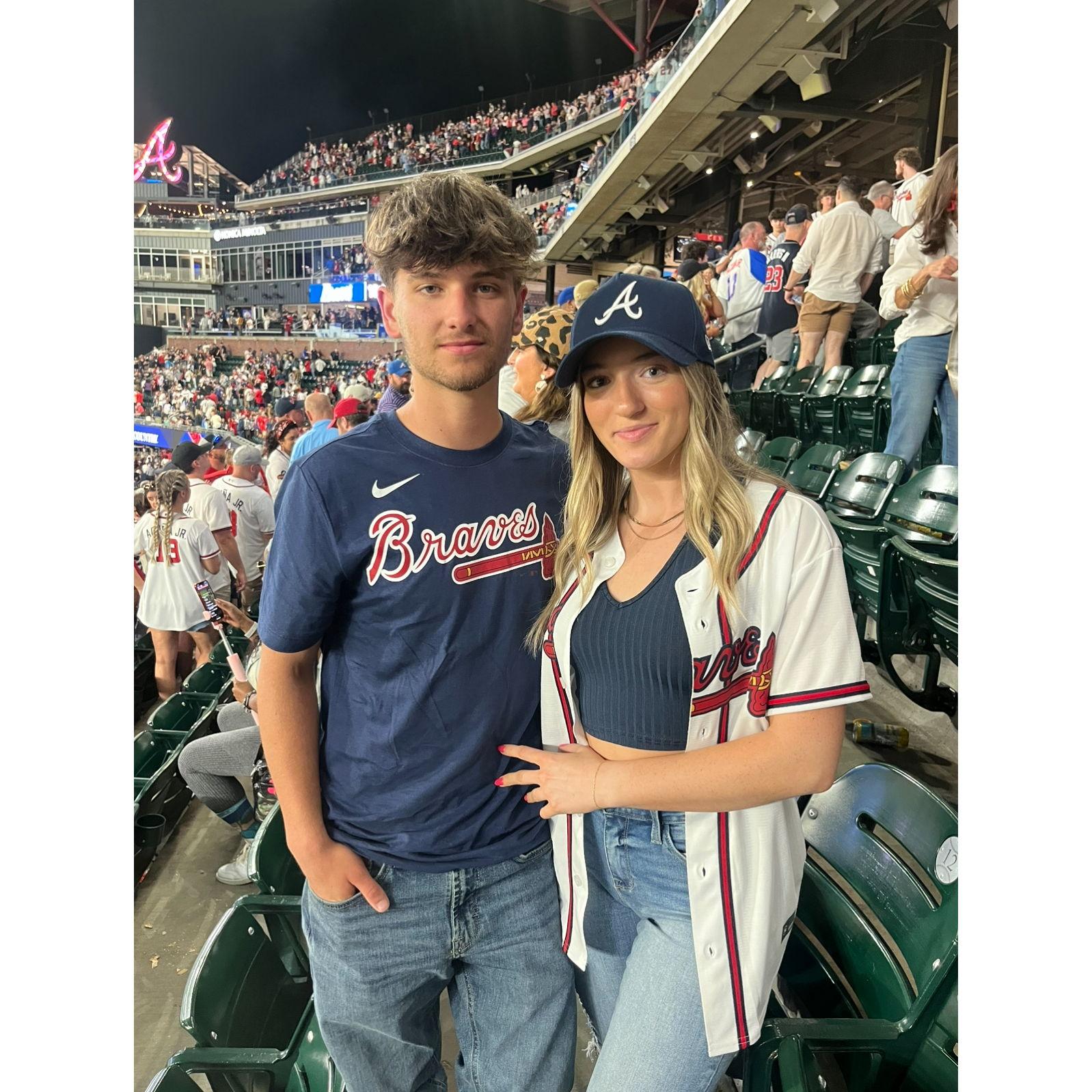 Our first Braves game