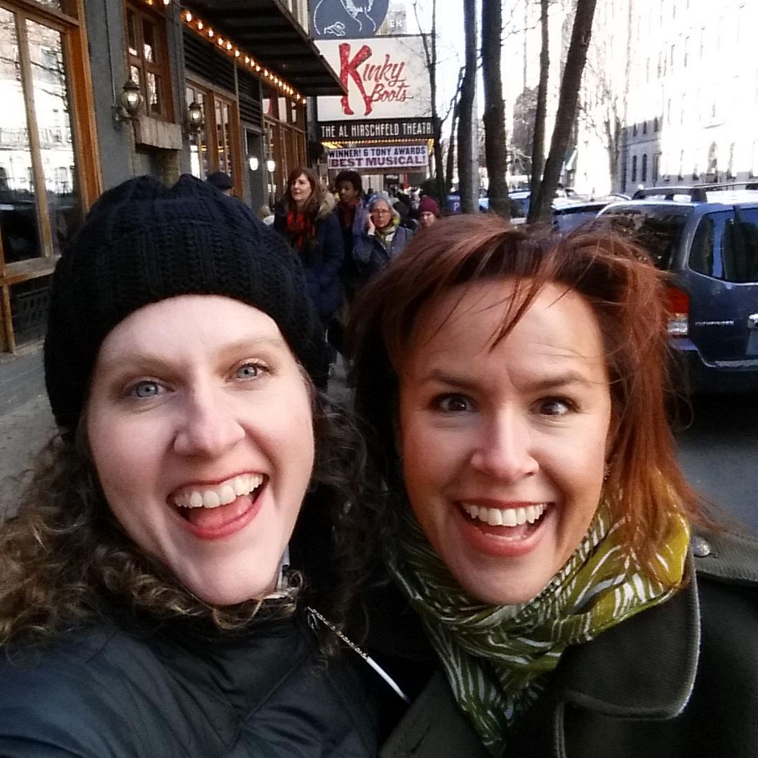 NYC in 2017, taking a break from house hunting as besties. You know, to pool our resources and do more traveling.