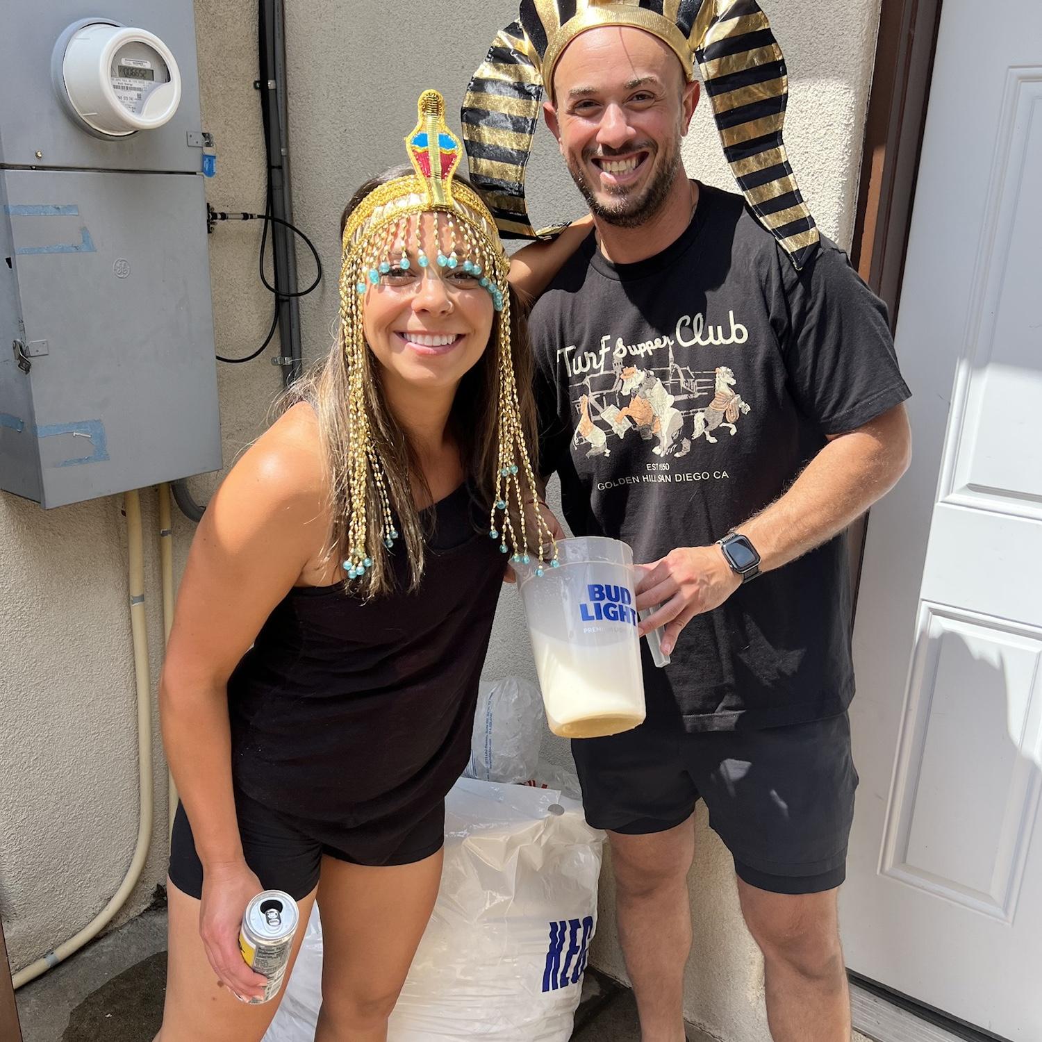 Team Egypt Beer Olympics