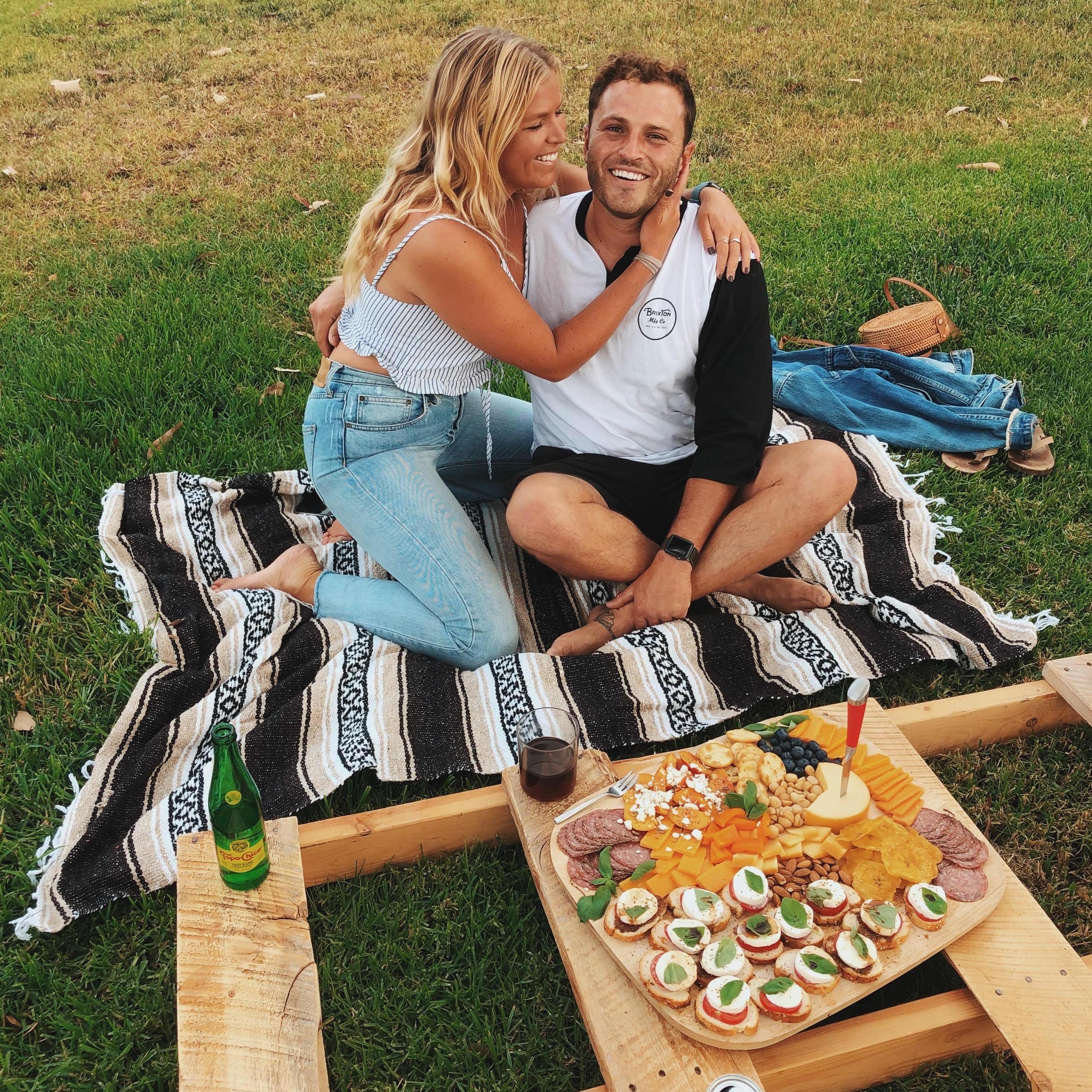 Amanda's birthday picnic in the park!