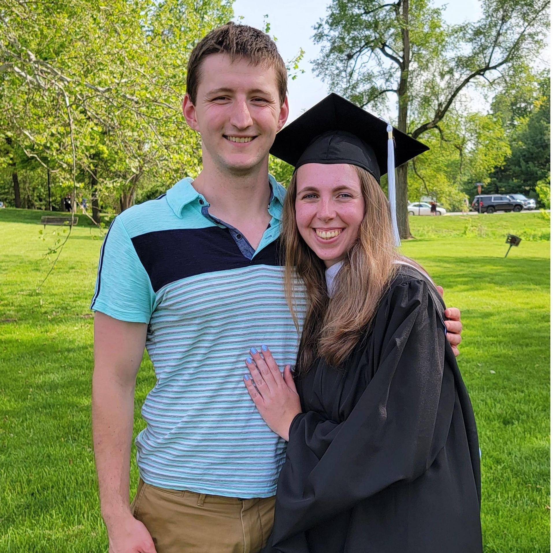 My Master's graduation.
