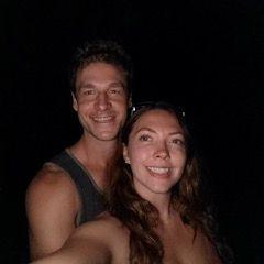 Cave crawling in hawaii