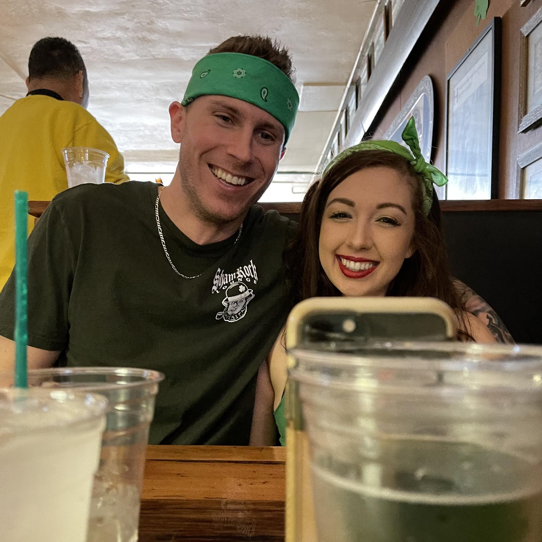 First St Patrick’s Day together ☘️