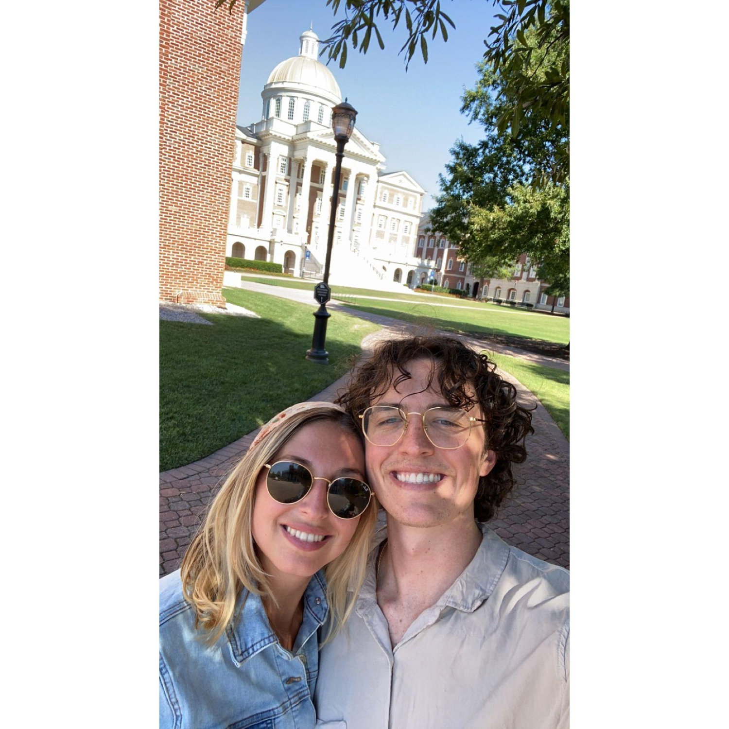 Exploring Anthony’s alma mater, CNU!