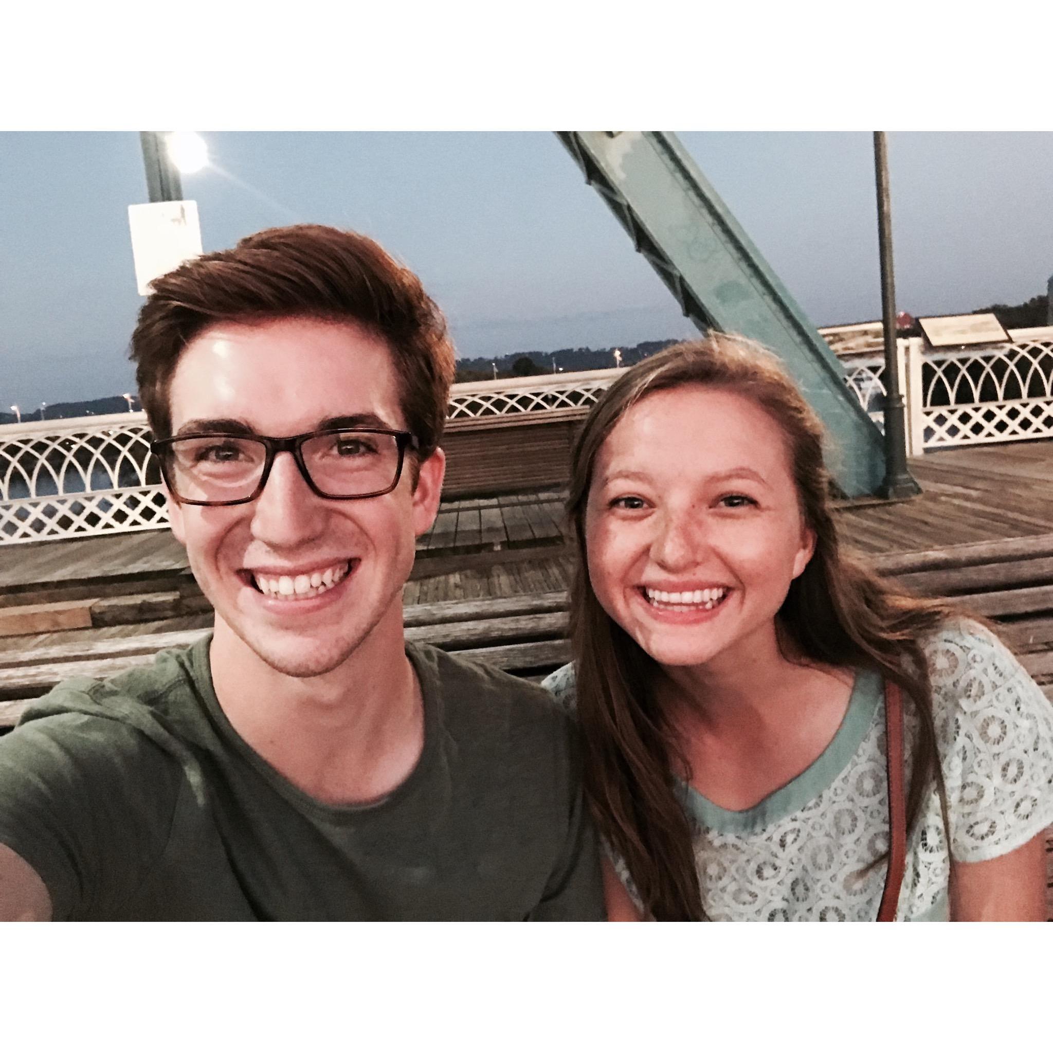This is a pix from our first date!