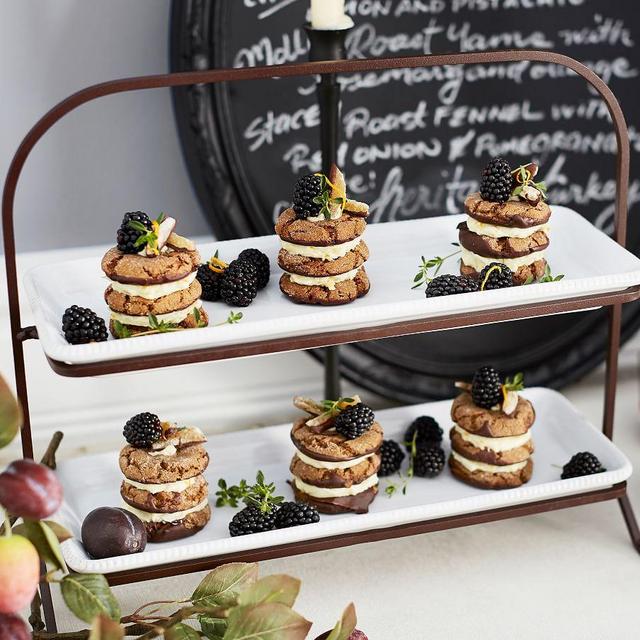 Gabriella 2-Tier Platter Stand