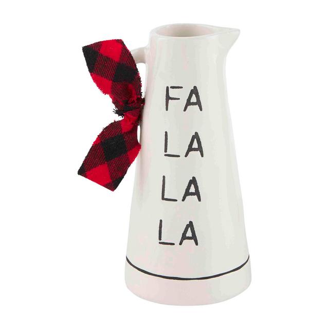 Fa La La Pitcher Bud Vase