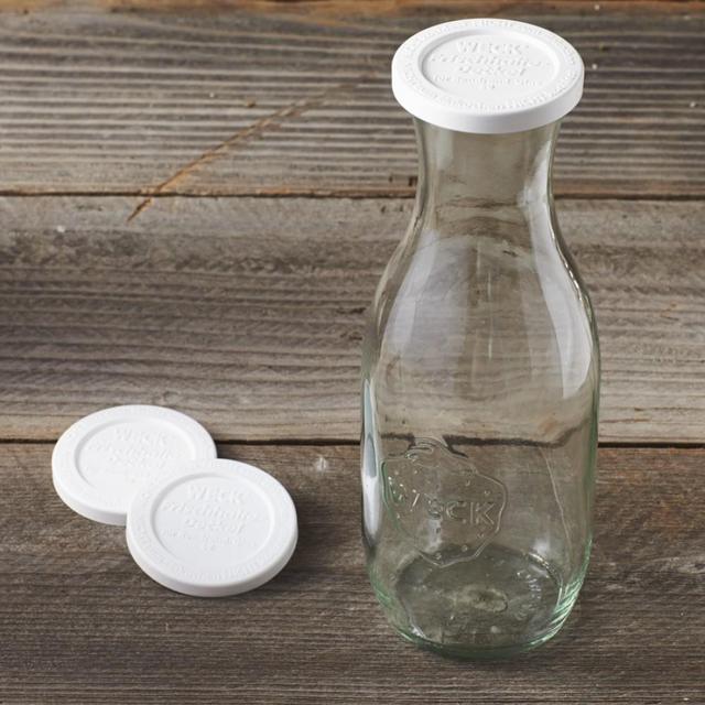 Weck Juice Jar Lids, Set of 3