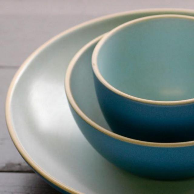 Vegetable Bowl Persimmon French Grey