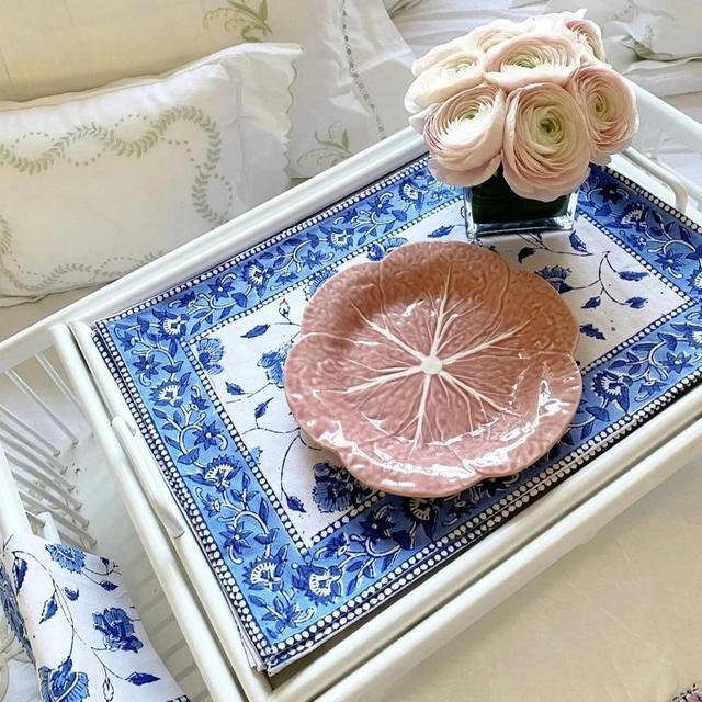 Bluebell Placemat and Napkin Set of 6