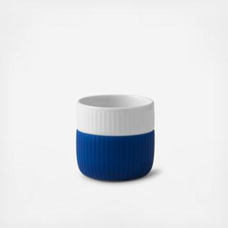 Fluted Contrast Espresso Mug