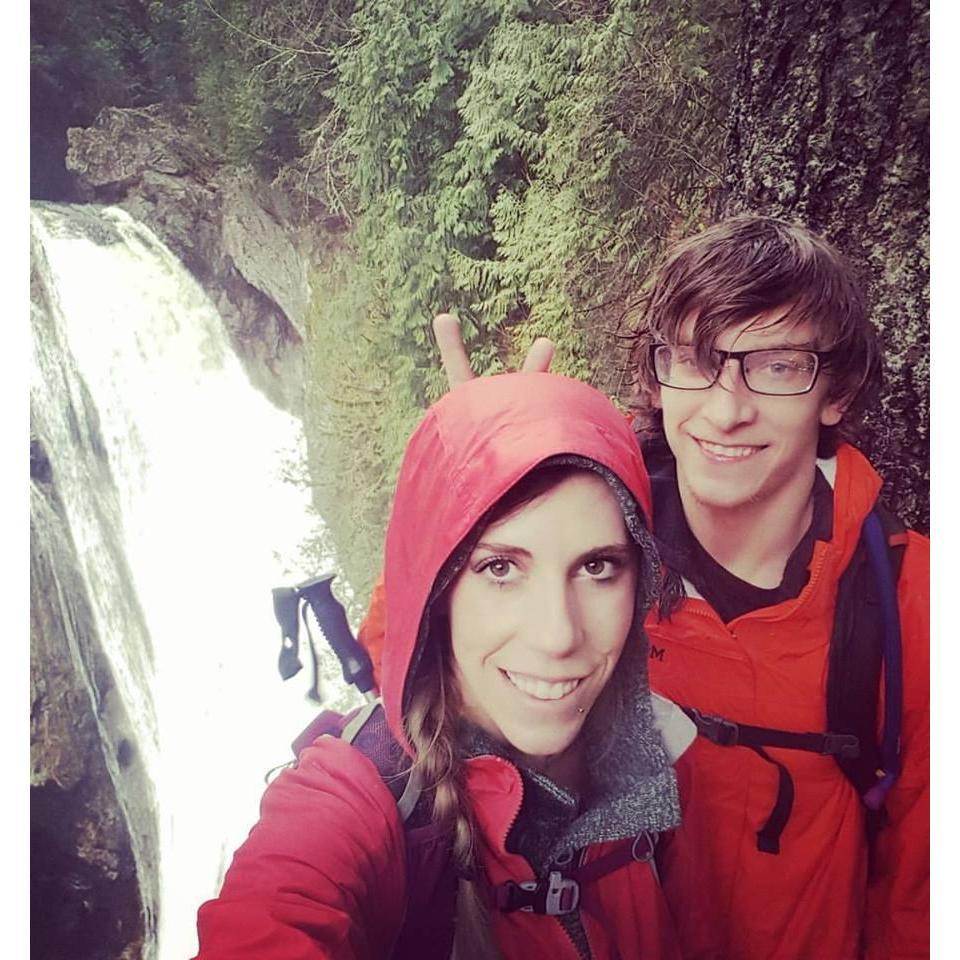 probably our favorite thing to do together...hike!
