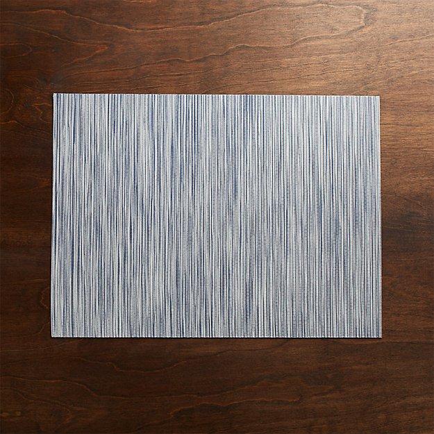 Chilewich ® Ridge Blue Placemat
