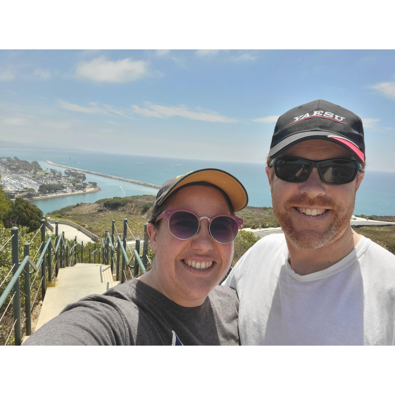 Recreated a picture we took in 2020 in Dana Point