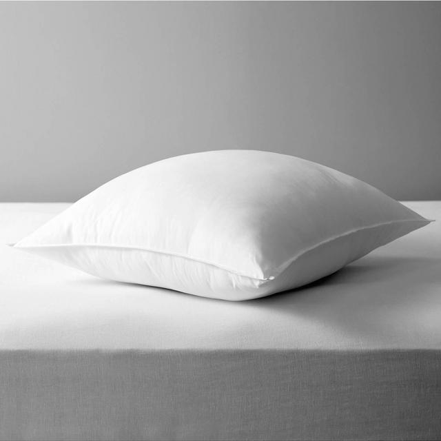 John Lewis & Partners Synthetic Soft Touch Washable Square Pillow, Soft/Medium