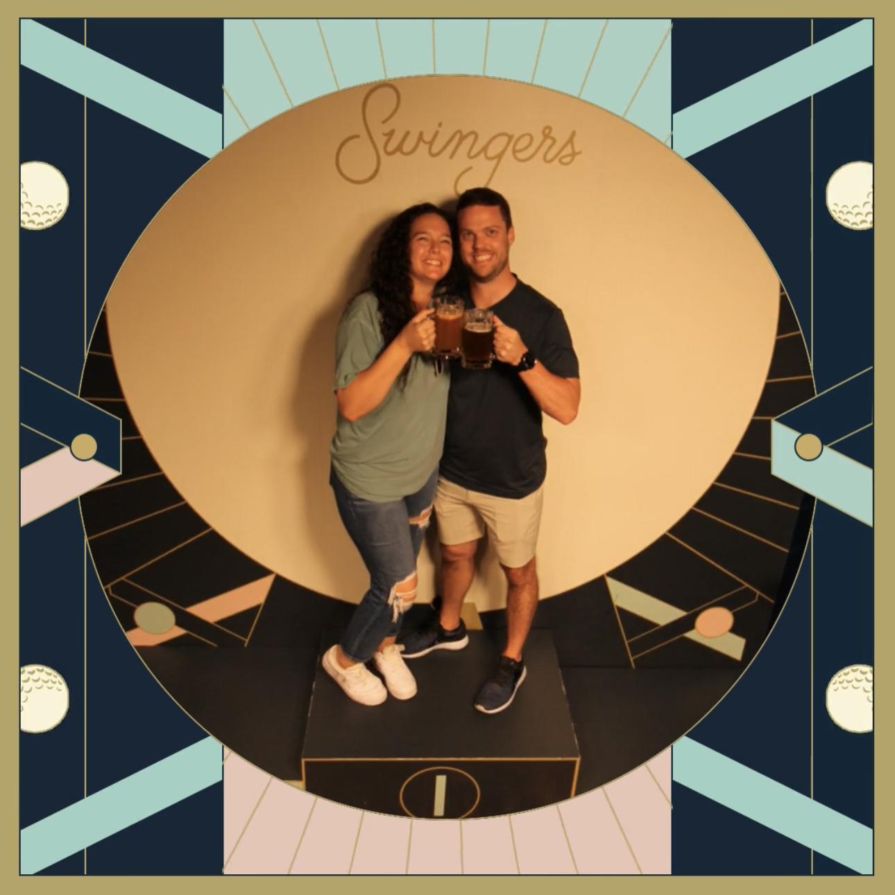 The first of many mini golf dates.