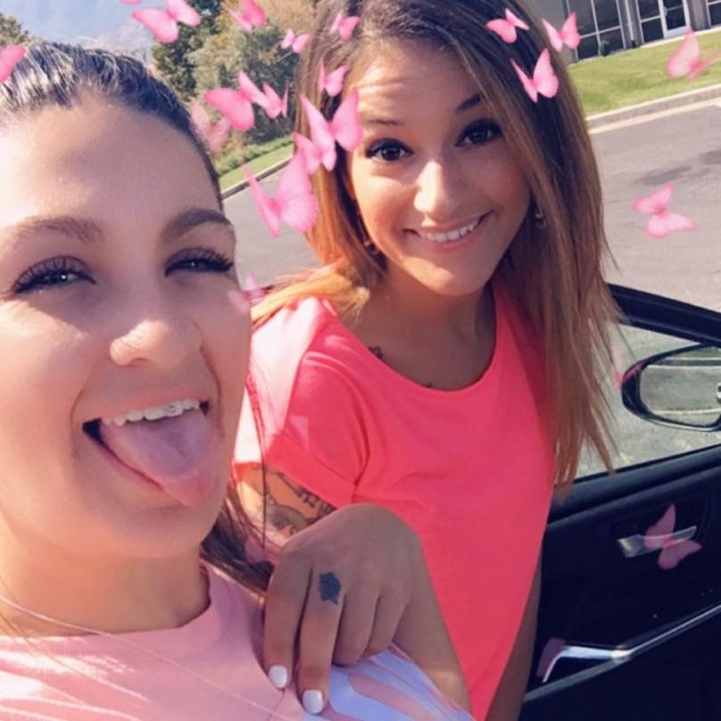 Salt Lake, Bride with Maid of Honor Tatiana 2018