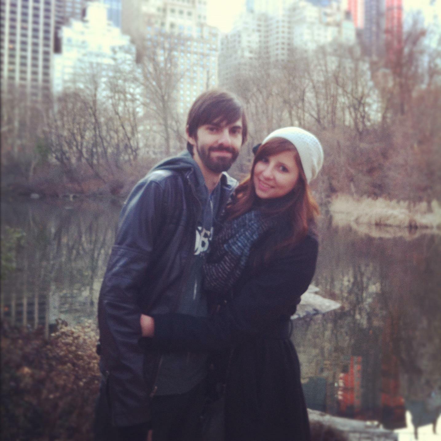 Our first trip to NYC together.